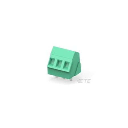 Te Connectivity Modular Terminal Block, 17.5A, 3Mm2, 1 Row(S), 1 Deck(S) 282847-3